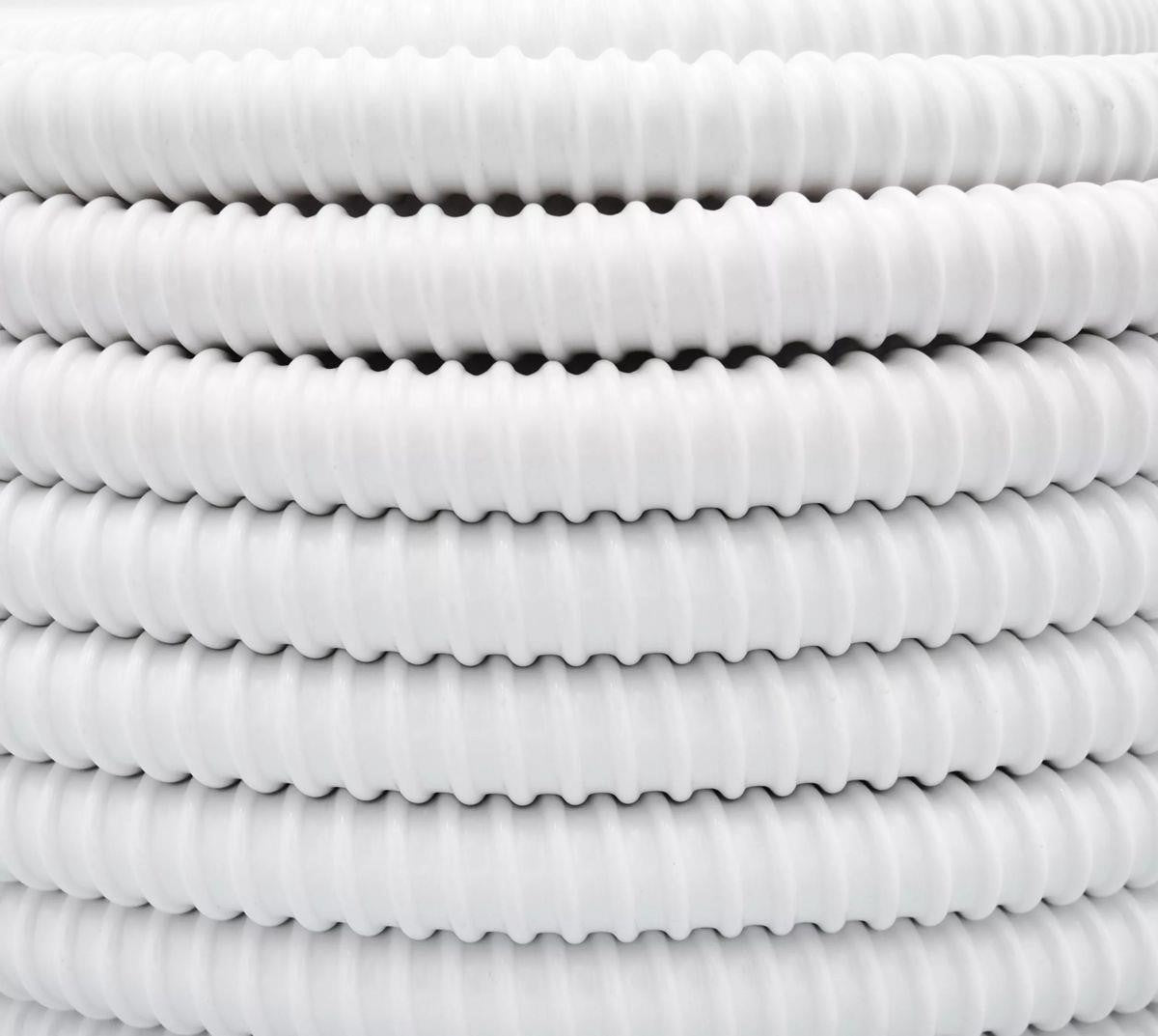 Tubo Corrugato Condensa Climatizzatore 16 mm 25 m Bianco