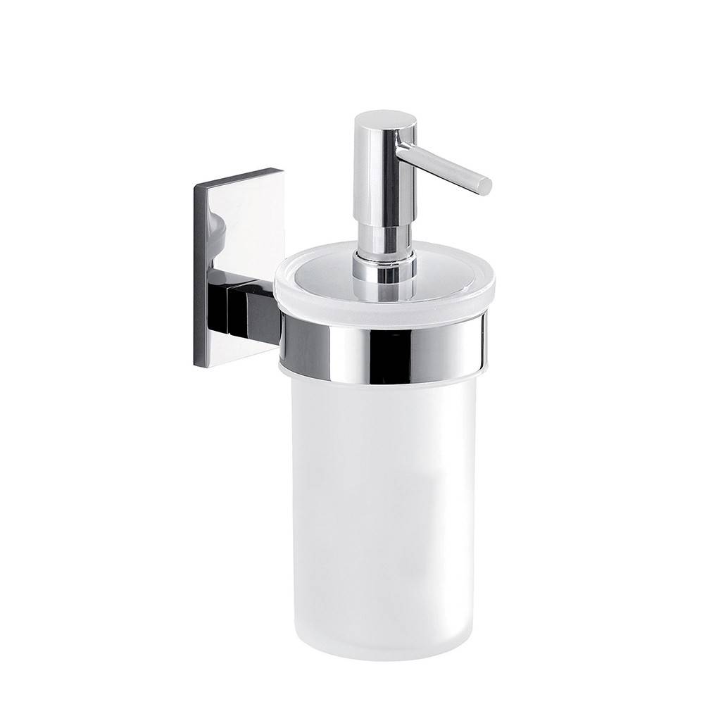 Set da 8 accessori a muro GEDY linea Maine cromato