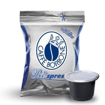 Capsule compatibili Nespresso Borbone blu confezione 100 pezzi - ECOCALORE