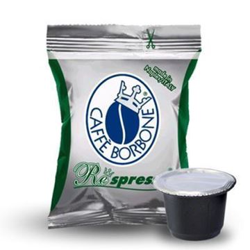Capsule compatibili Nespresso Borbone decaffeinato confezione 100 pezzi - ECOCALORE