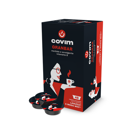 96 CAPSULE COVIM COMP. A MODO MIO ORA GRANBAR - ECOCALORE