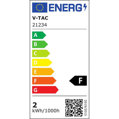 Lampadina LED E14 2W Bianco Caldo Chip Samsung 3000K