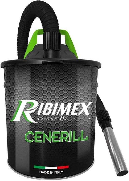 RIBIMEX - Aspiracenere Cenerill, 18 L, 800 W - ECOCALORE