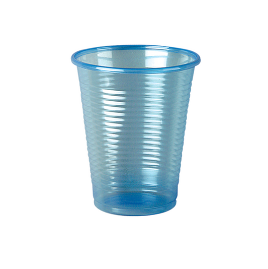 100 Bicchieri acqua 200 cc in plastica traslucido - ECOCALORE
