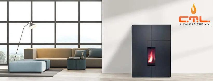 Stufa a Pellet CTL Laila 10kW - ECOCALORE