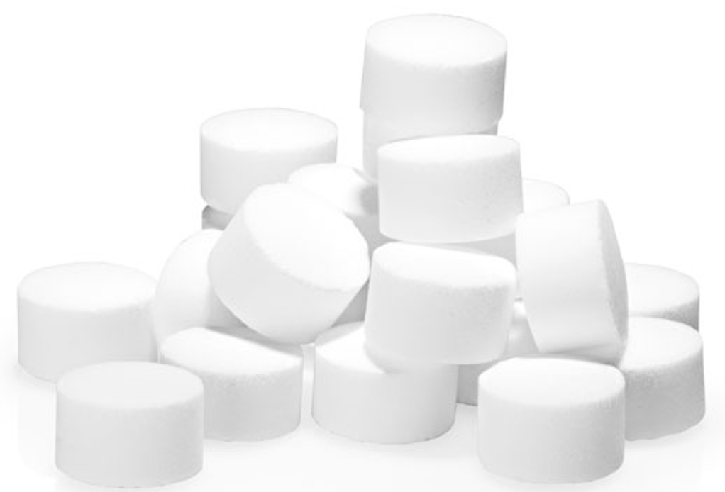 Sale in Pastiglie Iperpuro Safir per Addolcitori D’Acqua 25 kg Alta resa