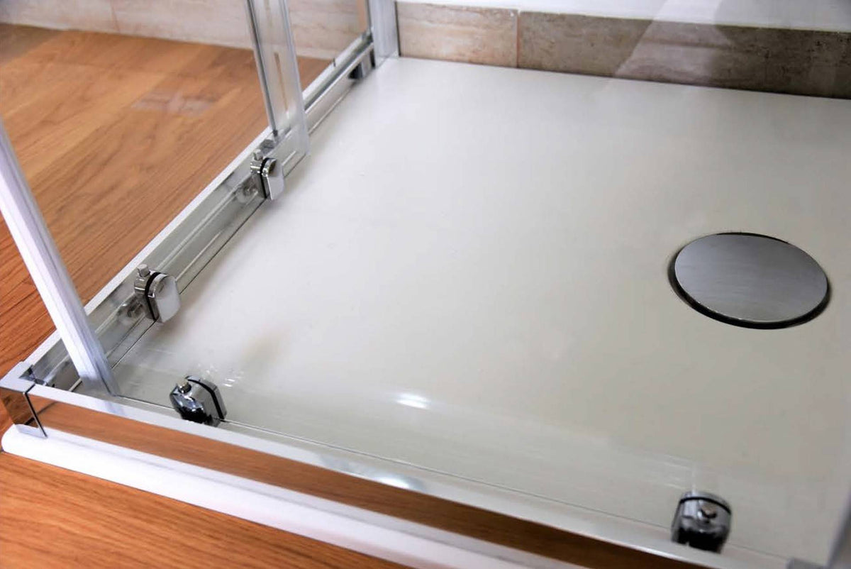 Box doccia angolare Style 70x120x190cm in cristallo serigrafato 6 mm