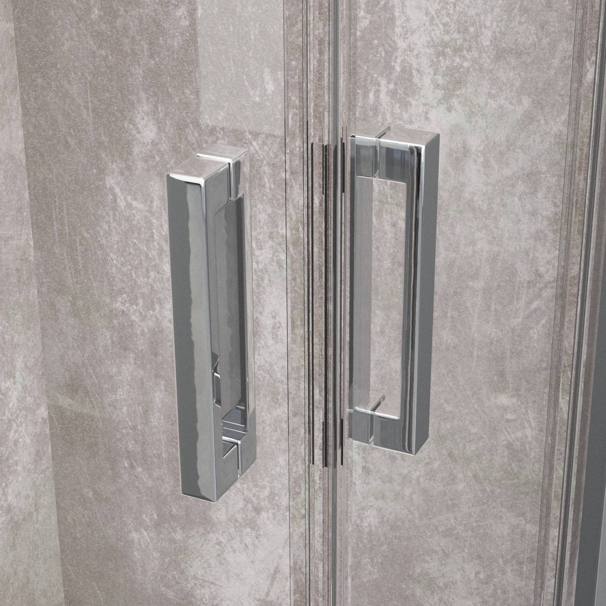 Box doccia Style 70x80xh190cm in cristallo trasparente 6 mm