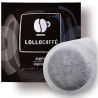 150 cialde 44mm Lollo nero - ECOCALORE