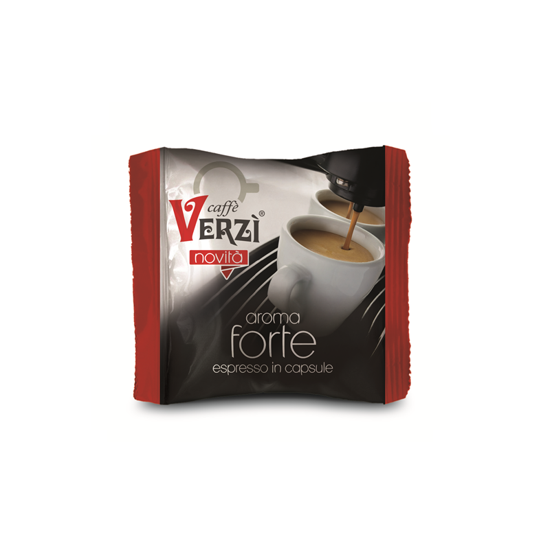 100 capsule compatibili espresso point Verzi gusto aroma forte - ECOCALORE