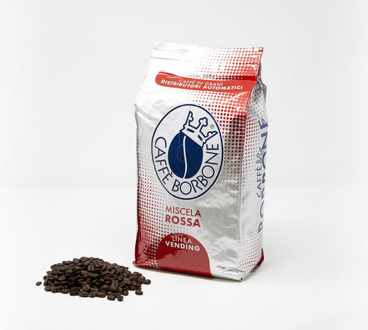 Caffè Borbone in Grani 1 Kg Miscela Rossa Espresso Forte