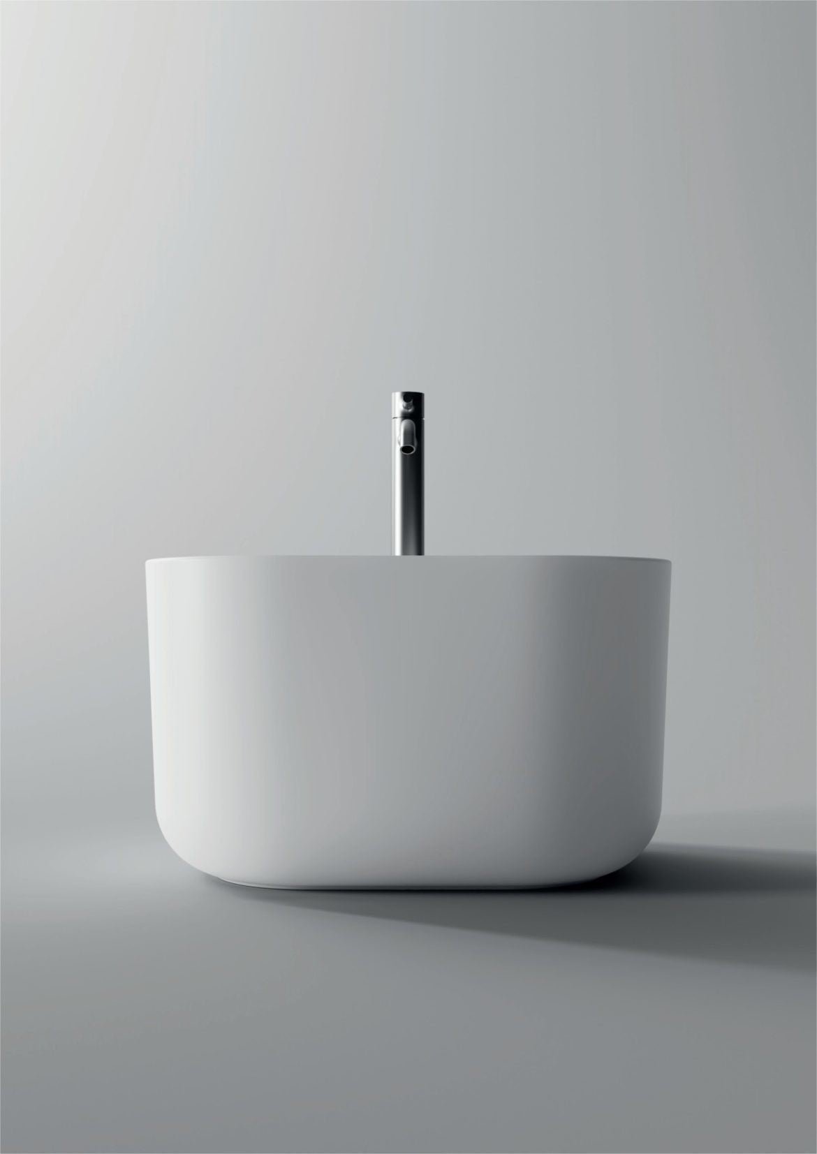 Lavabo Unica Rectangular appoggio cm. 50x40 H.30 in ceramica-Alice Ceramica