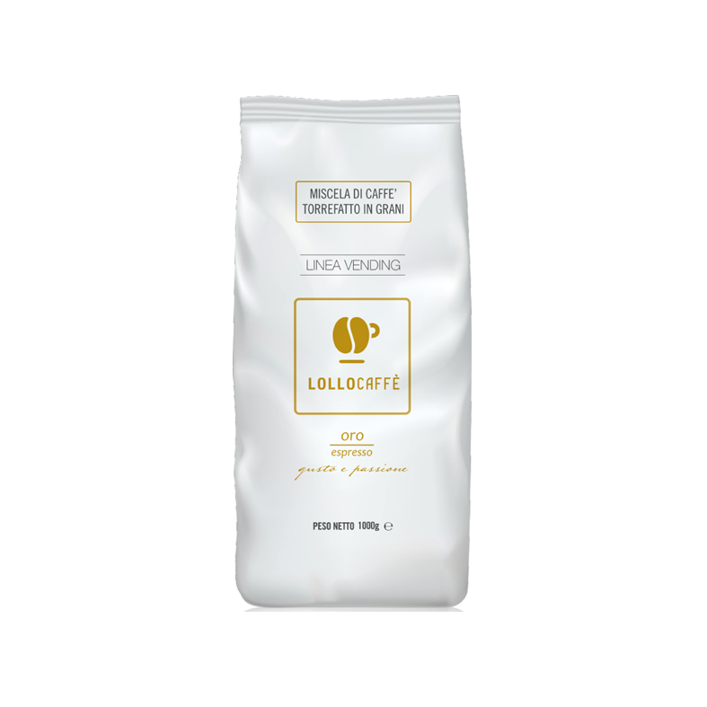 1 kg caffè in grani Lollo oro - ECOCALORE
