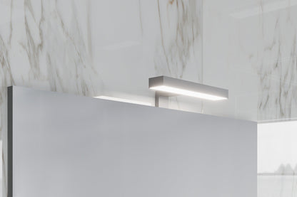 Mobile bagno sospeso Symphony 80 cm con due cassetti rovere oro