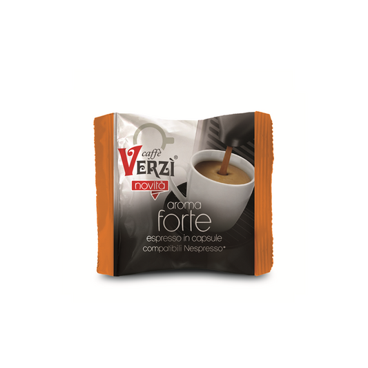 100 capsule compatibili Nespresso gusto aroma forte - ECOCALORE