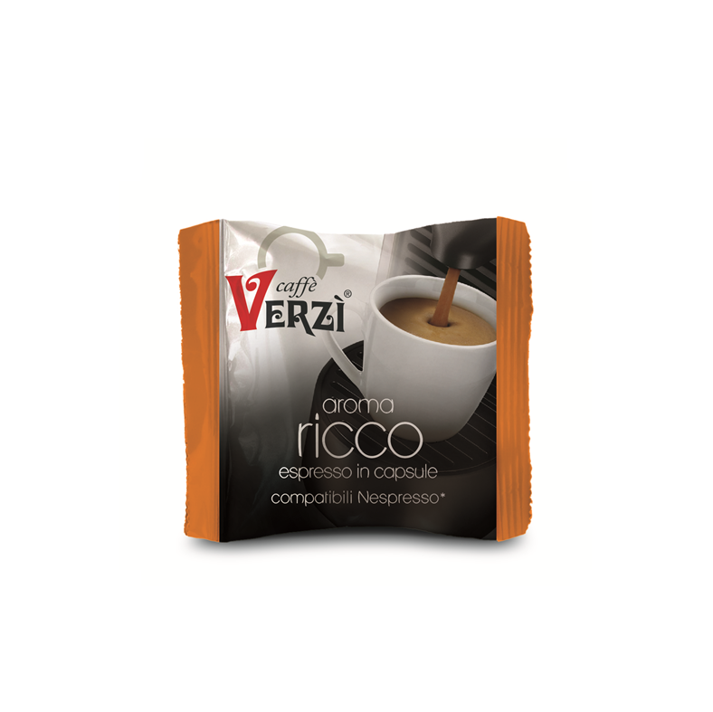 100 capsule compatibili Nespresso gusto aroma ricco - ECOCALORE