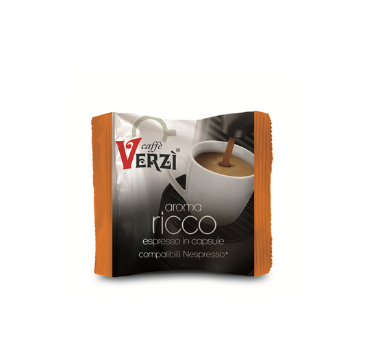 100 capsule compatibili Nespresso gusto aroma ricco - ECOCALORE