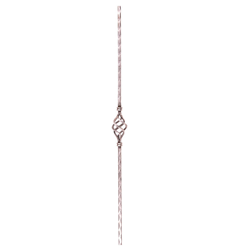 Paletto in ferro martellato con pigna art. 06.008