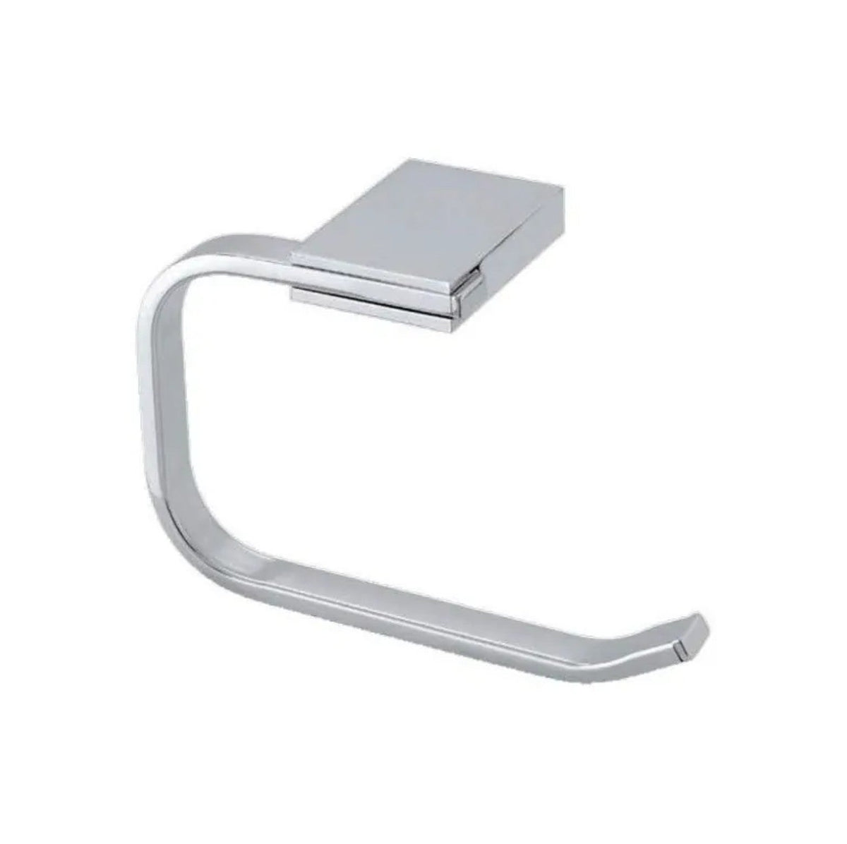 Porta rotolo in cromo, design elegante e funzionale per il bagno moderno - Serie Futura
