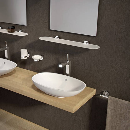 Portasalviette a muro GEDY linea Eros da 60cm colore Cromato