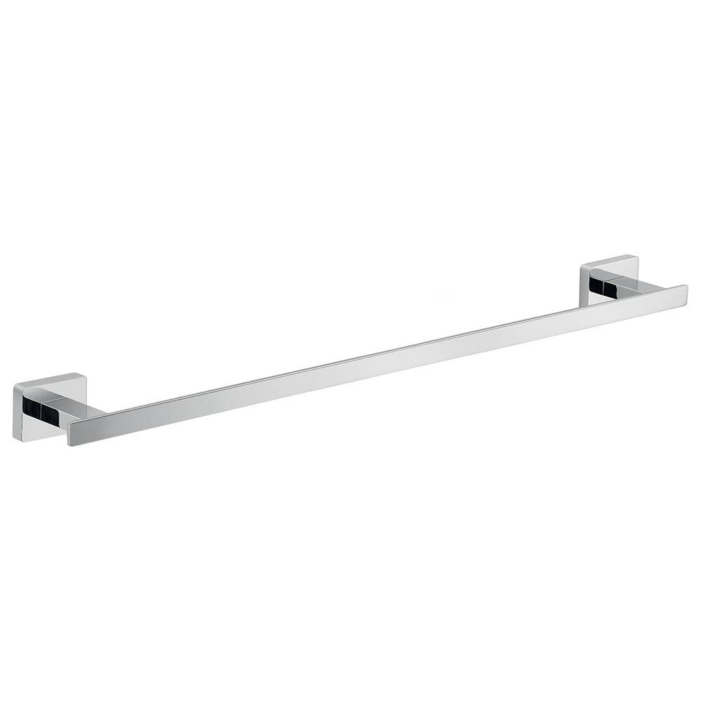 Set 2 portasalviette Gedy Atena cromati, 35 e 60 cm, in acciaio inox e Cromall