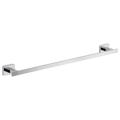 Set 2 portasalviette Gedy Atena cromati, 35 e 60 cm, in acciaio inox e Cromall