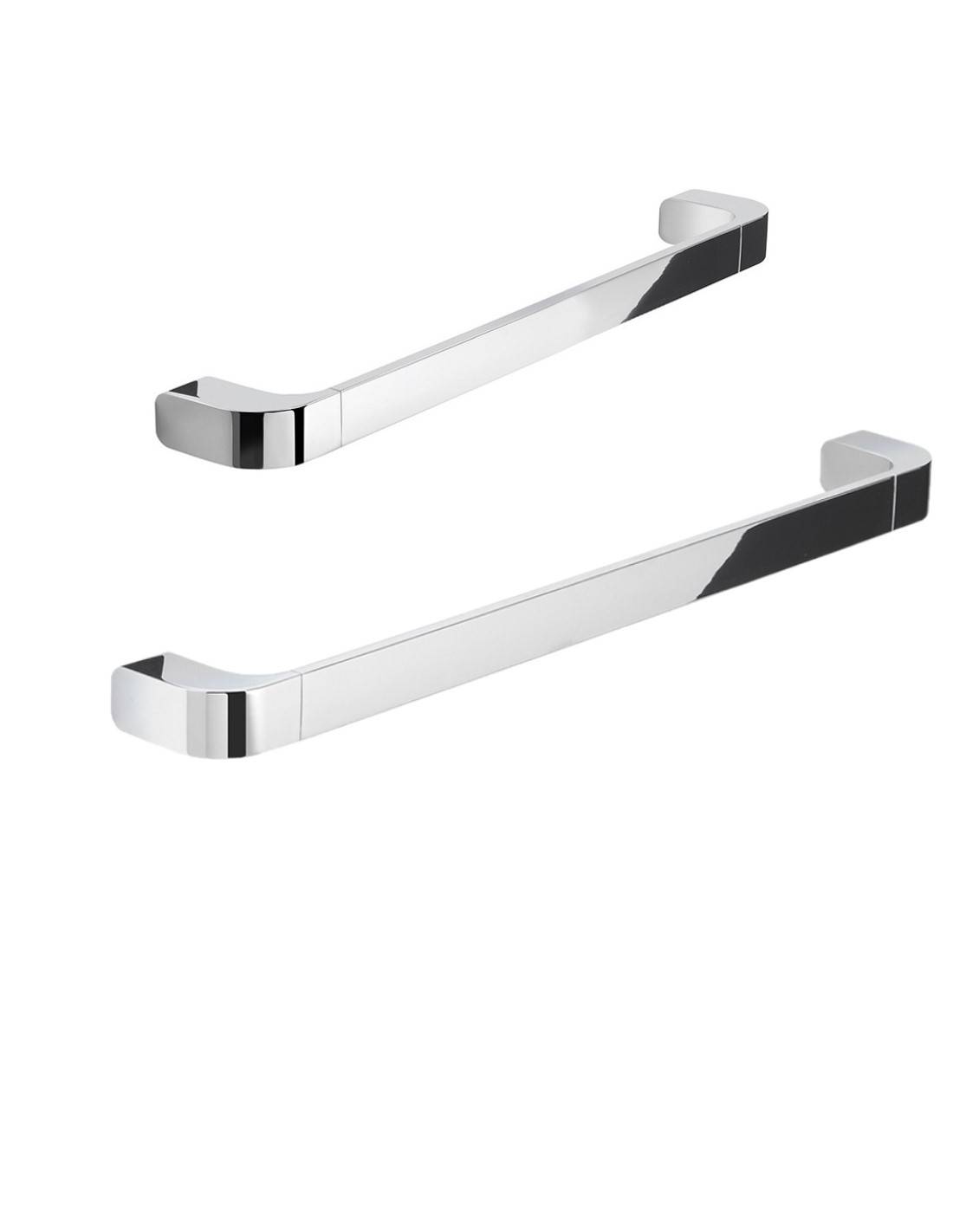 Set 2 portasalviette Gedy Outline cromati, 35 e 55 cm