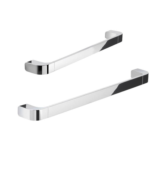 Set 2 portasalviette Gedy Outline cromati, 35 e 55 cm