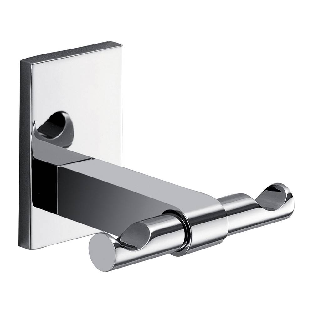 Set da 8 accessori a muro GEDY linea Maine cromato