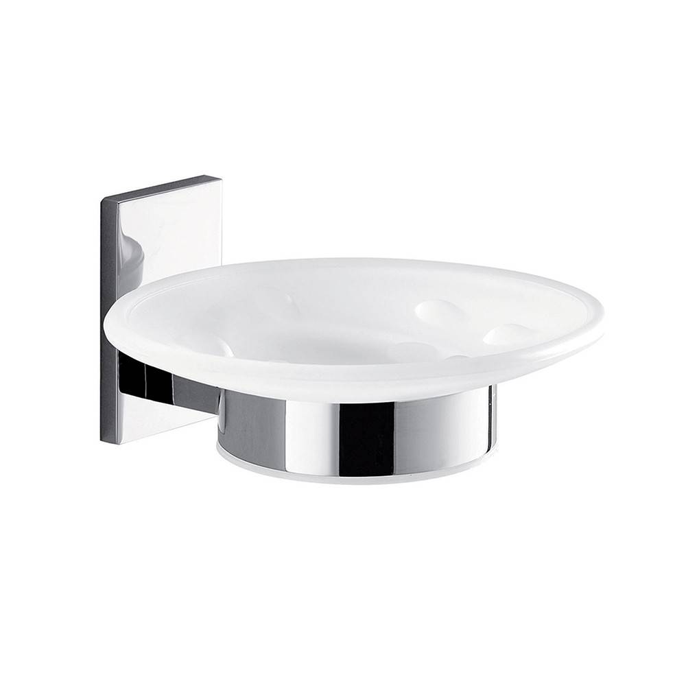 Set da 8 accessori a muro GEDY linea Maine cromato