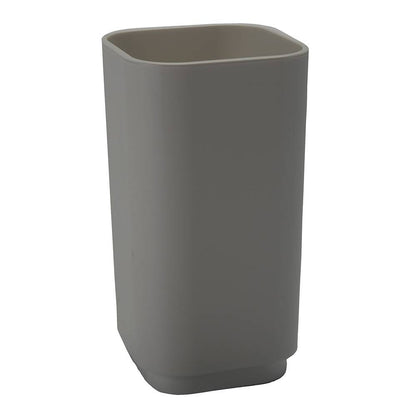 Set portaspazzolini, dosasapone e portasapone d' appoggio Gedy linea Seventy grigio