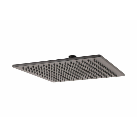 Soffione Doccia Quadrato Nero Opaco  25x25 Mod. Seven metaform