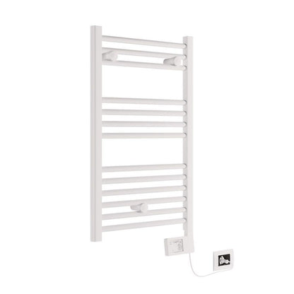 Termoarredo Lazzarini mod. E-Bormio 800x500 300W con termostato elettronico bianco